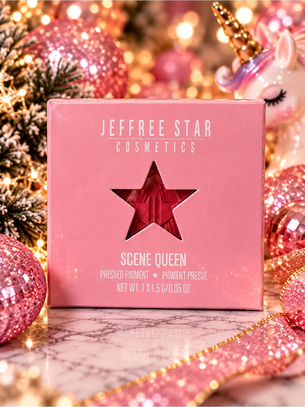 Jeffree Star Cosmetics Scene Queen Red Pressed Pigment Eyeshadow 1.5g NIB